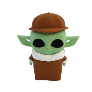 3-D BABY YODA CARTOON 510 BATTERY + LID