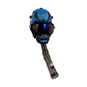 HIGHVISOR GAS MASK WITH BONG – BLUE DEMON