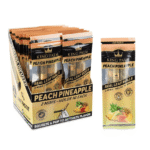 KING PALM MINI CONES, 20 PACKS OF 2 - PEACH PINEAPPLE