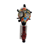 SILICONE GAS MASK WITH BONG - MARIO