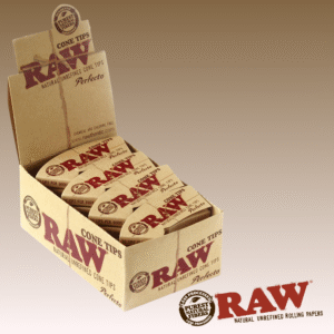 RAW CLASSIC PERFECTO CONE TIPS, 24 PACKS OF 32 TIPS