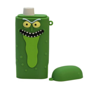 3-D PICKLE RICK CARTOON 510 BATTERY + LID