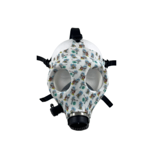 SILICONE GAS MASK WITH BONG - RICK & MORTY