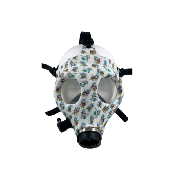 SILICONE GAS MASK WITH BONG - RICK & MORTY