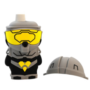 3-D SOLDIER CARTOON 510 BATTERY + LID