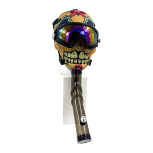 HIGHVISOR GAS MASK WITH BONG – SUGAR SKULL