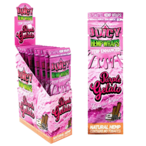 JUICY JAY'S TERP ENHANCED HEMP WRAPS - PURPLE GELATO