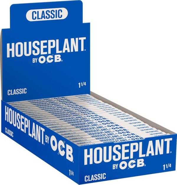 HOUSEPLANT BY OCB 1-1/4 BLUE PAPERS