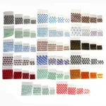 1.5x1.5" PATTERNED ZIPLOCK BAGGIES - 1000 PC