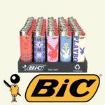 DISPLAY OF 50 BIC PLAYBOY LIGHTERS