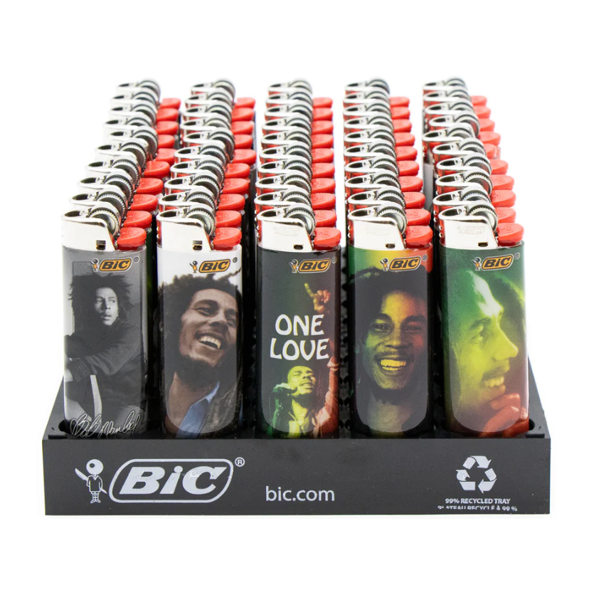 BIC BOB MARLEY LIGHTERS - 50 COUNT