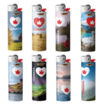 DISPLAY OF 50 BIC CANADA LIGHTERS - Image 2