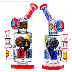 CHEECH 12" DUNKED OUT BASKETBALL TUBE BONG