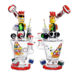11.5INCH CHEECH POOL HALL BLAZY BUDDY BONG