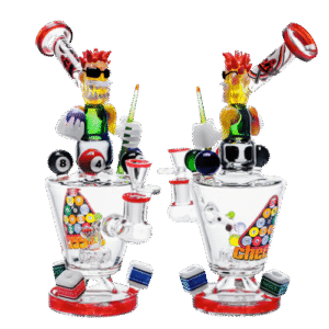CHEECH 11.5" POOL HALL BLAZY BUDDY BONG