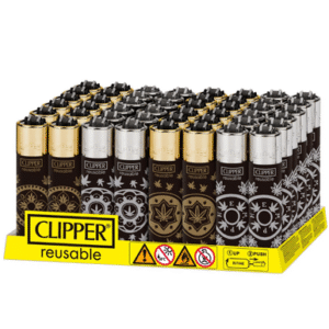 CLIPPER MONEY HEMP LIGHTERS - 48 COUNT