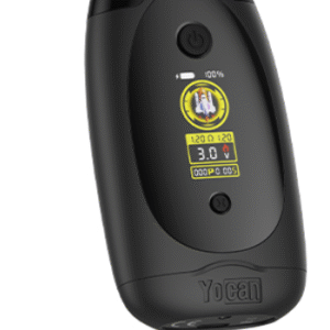 YOCAN DUBB DUAL THREADED 510 BATTERY - BLACK