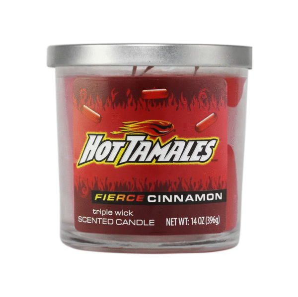 SWEET TOOTH 14 OZ. CANDLE - HOT TAMALES FIERCE CINNAMON