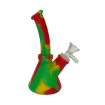 6 INCH SILICONE BONG - RASTA