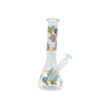 10 INCH GALAXIES COLLIDE BONG - PSYCHEDELIC SNACK TOWER