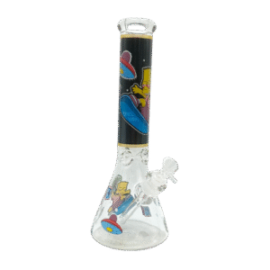 14 INCH 7MM SIMPSONS EDITION BONG - SKATEBOARDING BART