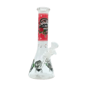 10 INCH DEDICATION TO THE DEAD BONG - RED