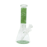 10 INCH ZODIAC BONG - GREEN