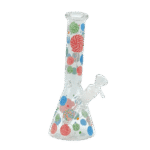 10 INCH CARNIVAL LOLLIPOP - RED BLUE GREEN