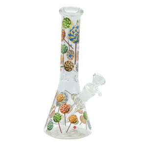 10 INCH CARNIVAL LOLLIPOP - WHITE COMBO
