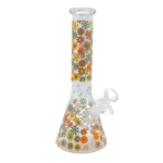 10 INCH SPRINGS FLOWER BONG - MULTICOLOR
