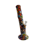 14 INCH SILICONE STRAIGHT TUBE BONGS - CARTOON