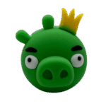 SILICONE PIG PIPE - GREEN - Image 2