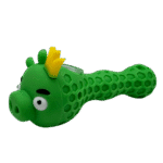 SILICONE PIG PIPE - GREEN