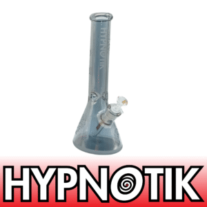 14 INCH 7MM HYPNOTIK ELECTROPLATED FALLING TREE BONG, GREY