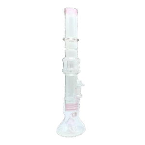 20 INCH UBEELA CREET BONG/RIG, PINK