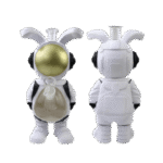 11.5 INCH ASTRORABBIT 3-D BONG