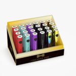 DISPLAY OF 24 EXECUTIVE DABS 1.6-4.0V 510 BATTERIES