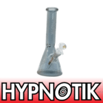 10 INCH HYPNOTIK ELECTROPLATED FALLING TREE BONG, GREY