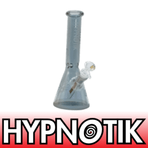 10 INCH HYPNOTIK ELECTROPLATED FALLING TREE BONG, GREY