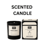 AROMATHERAPY SOY CANDLE IN GLASS JAR, BRITISH PEAR AND BREESIA