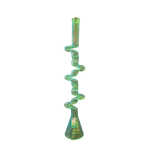 10 INCH GALAXIES COLLIDE BONG - PSYCHEDELIC SNACK TOWER