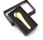 4 INCH GOLD MAGNETIC SLIDER PIPE WITH GIFT BOX - Image 3