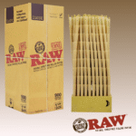 RAW CLASSIC 1-1/4 BULK CONES, BOX OF 900