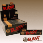 RAW BLACK KING PAPERS, 50 PACKS OF 32
