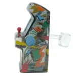 5.5 INCH 3-D ARCADE GAME BONG WITH QUARTZ BANGER - Image 3