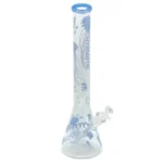 HYPNOTIK 18 INCH 7 MM JELLYFISH COLLECTION BONG WITH MATCHING ASHCATCHER, BLUE JADE - Image 2