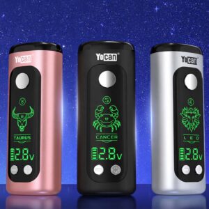 DISPLAY OF 15 YOCAN KODO STAR 510 BATTERY WITH GALAXY FULL DISPLAY