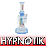 HYPNOTIK 9 INCH UNDER THE SEA RIG WITH OCTOPOS SITTING ON CORAL,COMES WITH BOWL AND BANGER,  BLUE JA - Image 2