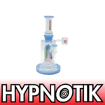 HYPNOTIK 9 INCH UNDER THE SEA RIG WITH OCTOPOS SITTING ON CORAL,COMES WITH BOWL AND BANGER,  BLUE JA