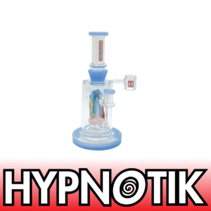 HYPNOTIK 9 INCH UNDER THE SEA RIG WITH OCTOPOS SITTING ON CORAL,COMES WITH BOWL AND BANGER,  BLUE JA